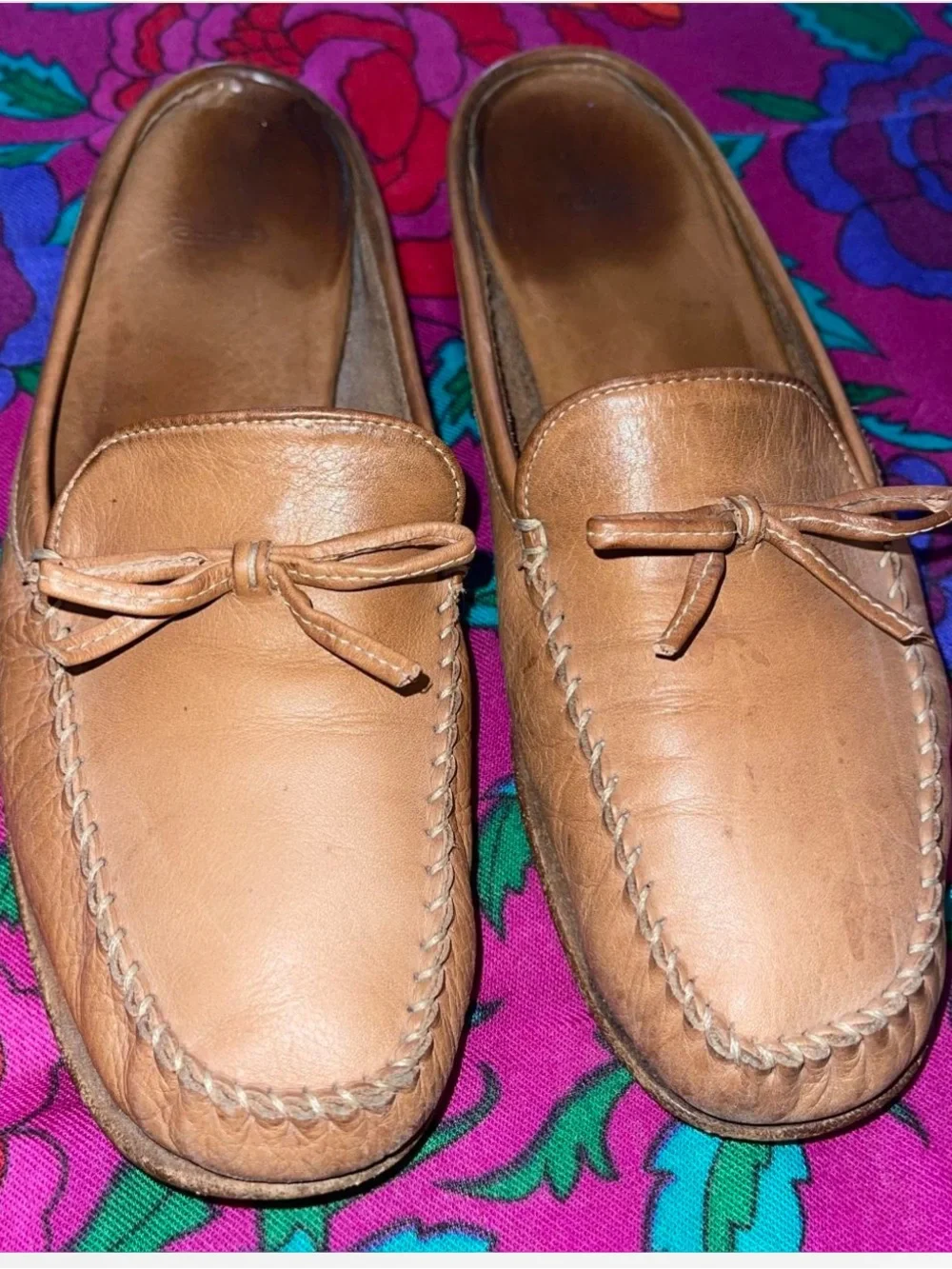 Coach slip on loafers